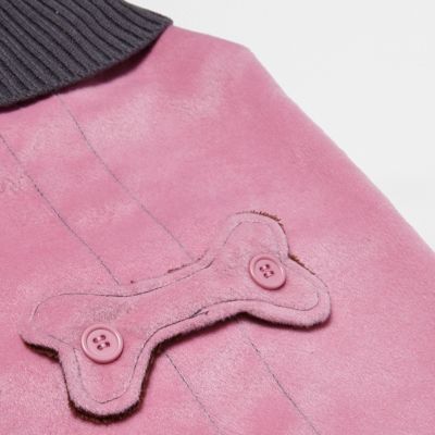 RI Dog pink trench coat